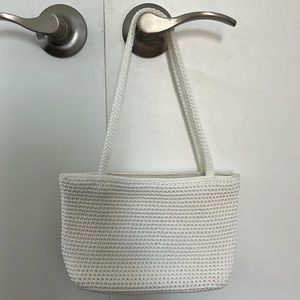 Small The Sak white crochet purse